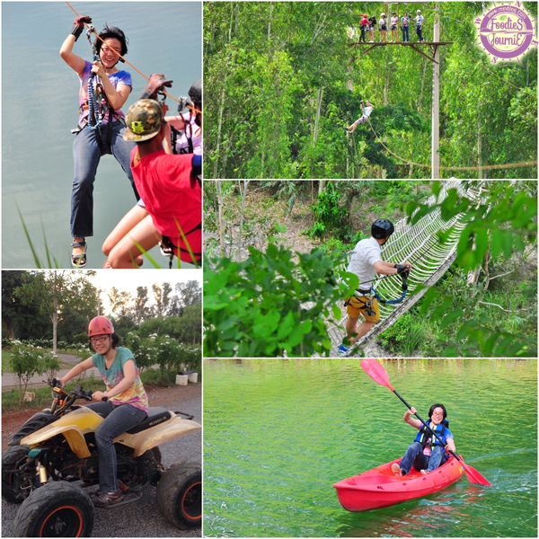 กิจกรรมแนว Adventure ที่ Thanatthichaburi Lake Resort and Spa